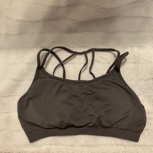 FABLETICS medium gray spots bra